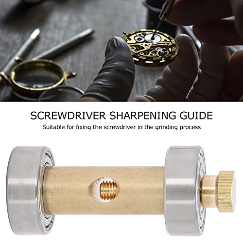 YUYTE Screwdriver Sharpening Tool, Copper Material, Watch Repair & Sharpening, & Portable - Image 2