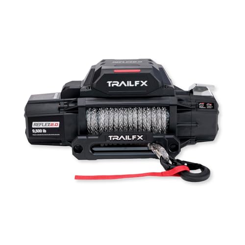 Trailfx WRS295B Reflex 2.0 Winch 9.5k Synthetic