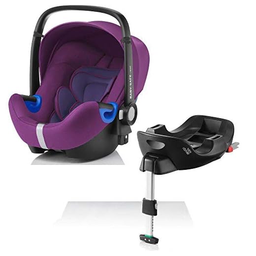 Britax Römer, Silla de coche i-Size, Grupo 0+/1 (hasta 18 Kg), morado