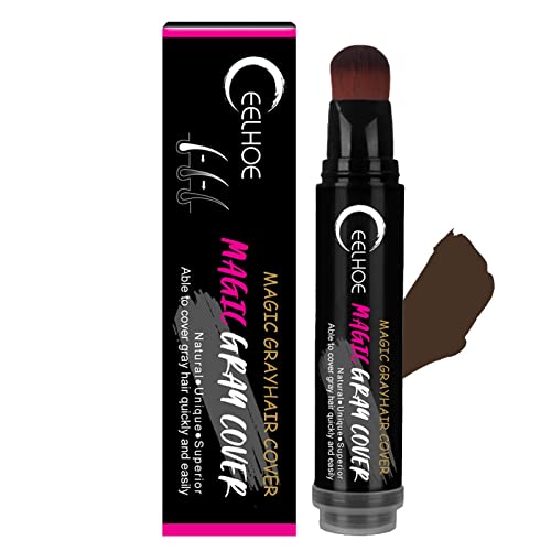Caneta Esponja Sombreamento De Cabelo À Prova D' Água - Cobrir cabelos grisalhos Retocar Stick Shad