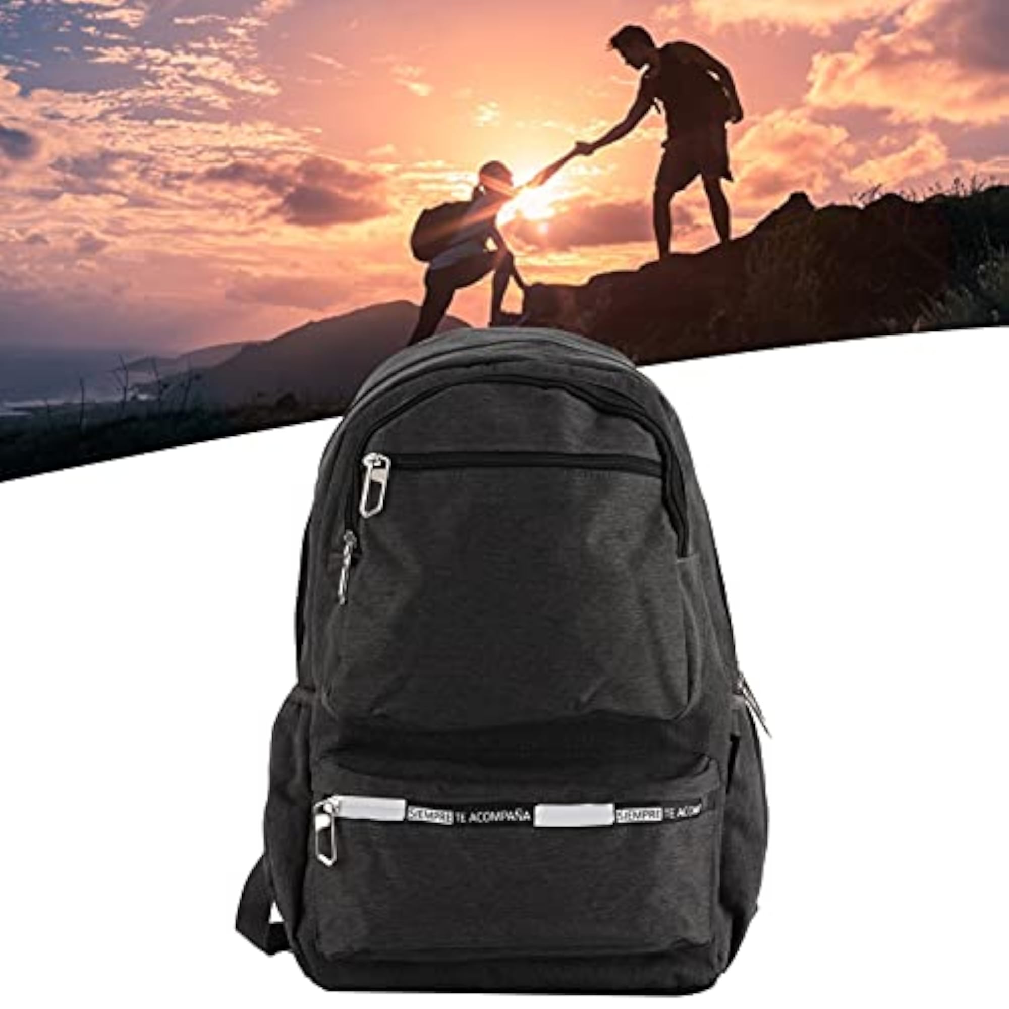 Ultra Light Durable Cycling Backpack for Hiking and School, Grey