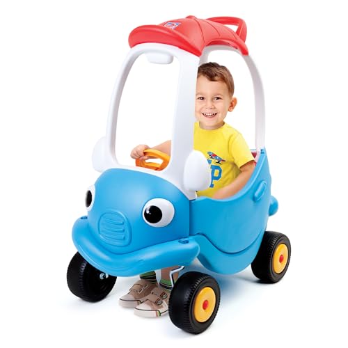 grow39n up mister coupe safe sturdy body 360-degree spinning wheels doors lock and roof handle storage tray ages 15