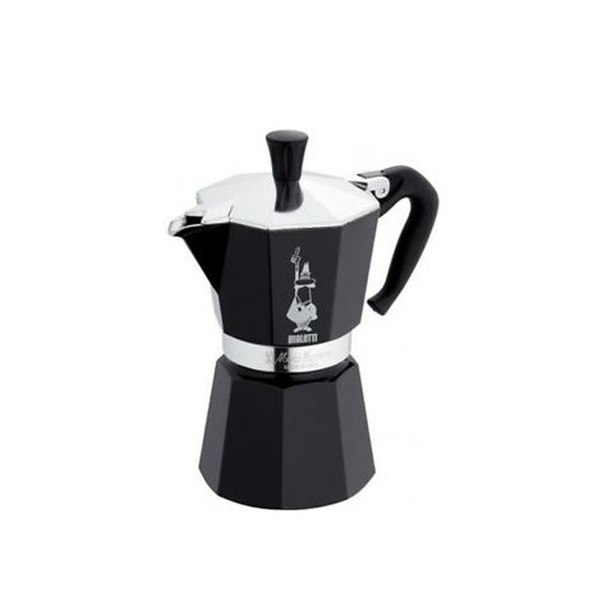 Moka Express Espresso Maker, Black, 30x20x15 cm, 4951