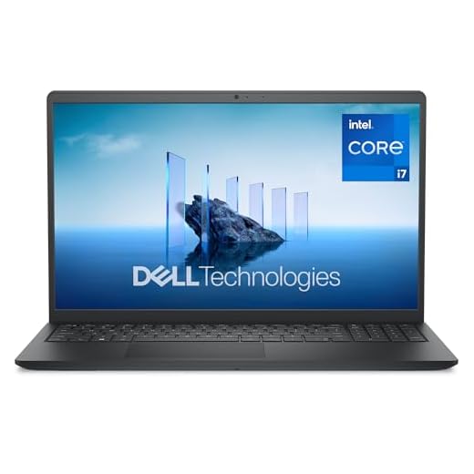 Dell 15 Laptop DC15250 15,6" FHD (1920 x 1080) 120Hz, Intel Core i7-1355U, Grafica Intel UHD, 16GB DDR4 RAM, 512GB SSD, Windows 11 Home, Tastiera QWERTY – Nero Carbonio