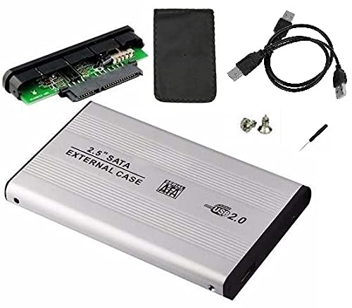 Frackson 2.0 Silver Lining Sata Casing 2.5 inch SATA Laptop Portable External harddisk casing-image-25