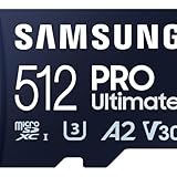 Samsung Memorie MB-MY512SA PRO Ultimate Scheda MicroSD da 512GB, UHS-I U3, Fino a 200 MB/s