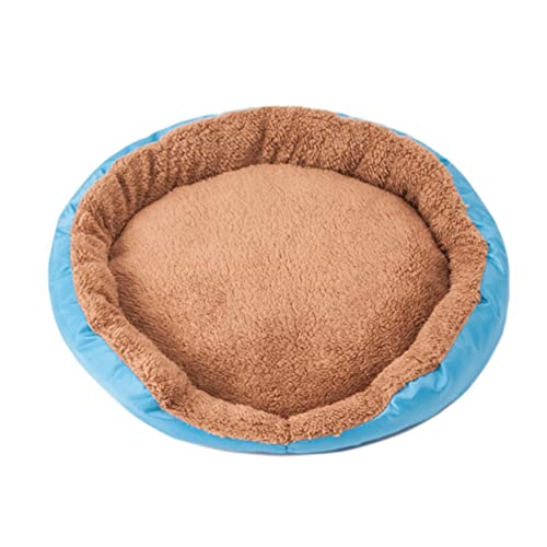 UPKOCH Pet Bed For Dogs and Cats Round Design Warm House For Pets