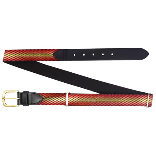 Mens Colorful Web Belt - Adjustable Golf Belt Gifts For Men & Women 1.25" One Size Fits All Boys and Girls Casual Dress Pants Shirts2