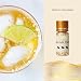 VGSEBA - Copos de oro comestibles auténticos para decoración de tartas, postres...