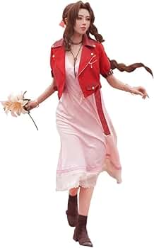 ファイナルファンタジー7 FF7 エアリス コスプレ衣装 フルセット Amazon.co.jp: ファイナルファンタジーVII エアリス・ゲインズ