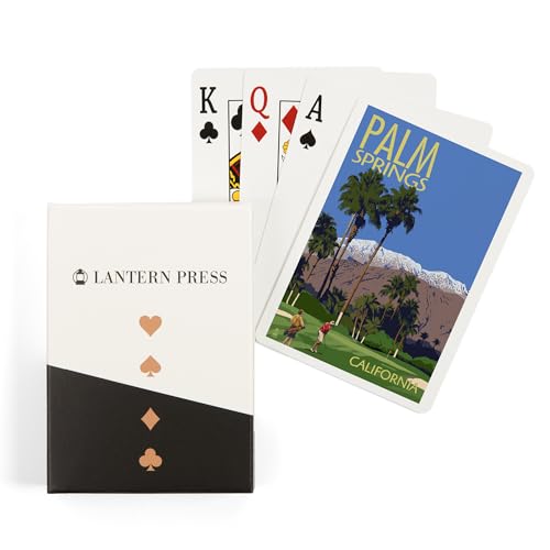 Baraja de 52 Cartas Póker Lantern Press Palm Springs