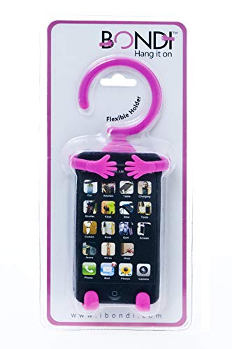 Bondi Silicon Flexible Cell Phone Holder, (Pink) - Thumbnail 4