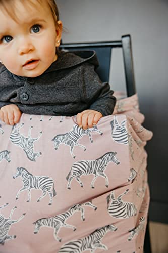 Image of Copper Pearl Nursing Cover for Breastfeeding - Multi-Use Baby Car Seat Canopy, Stroller Shade & Breast Feeding Wrap for Women, Stretchy Breathable Carseat Shawl for Boy or Girl, Zella