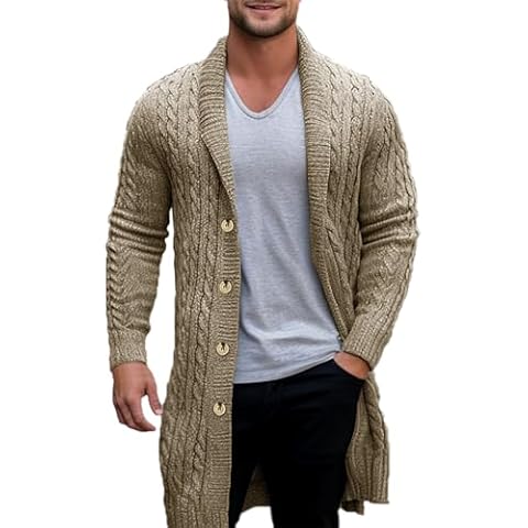 Cardigan en tricot pour homme - Generisch Cover