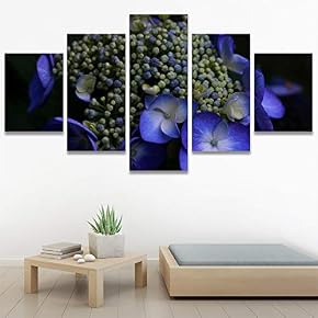 SIGNWIN 5 Panel Canvas Wall Art Modern Art...