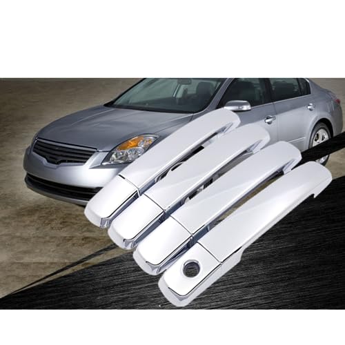 Rénover poignées usées de Nissan Altima avec ce couvercle chromé autocollant