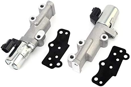 23796-EA20A 23796-EA20B Variable Valve Timing Solenoid VVT Valve Left + Right Compatible With Infiniti 3.5L 350Z Altima Frontier Maxima Quest Murano