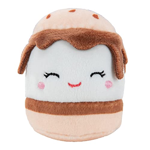 Image of Squishville by Original Squishmallows Sweet Tooth Squad Plush - 2-Inch Bernice, Chanel, Cinnamon, Carmelita, Maya & Clara Plush - Toys for Kids