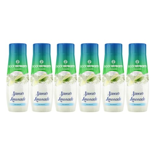 Lot de 6 Concentrés LIMONADE SODASTREAM - 440ml