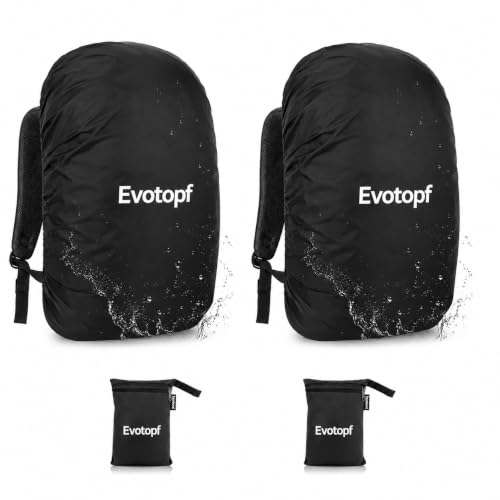 Image of Waterproof Backpack Rain Cover with Adjustable Anti Slip Buckle Strap & Sliver Coating Reinforced Inner Layer for Camping, Hiking, Traveling, Hunting