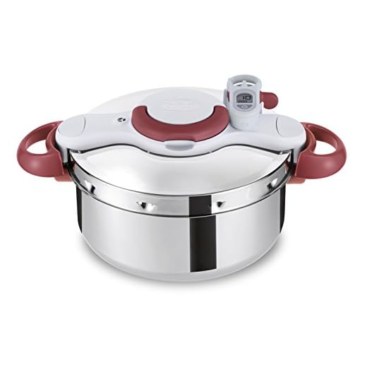 Tefal Clipsominut Perfetct 6L Rot - Edelstahl (P4620733)