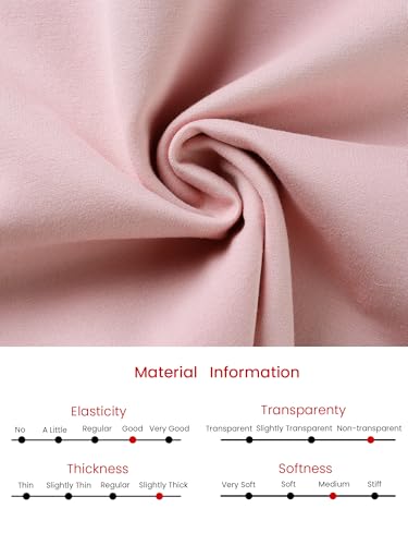 Image of Hobemty Women's Knee Length Pencil Dress Cap Sleeve Belted Wear to Work Sheath Dresses