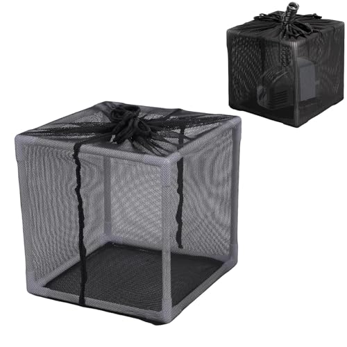 Bolsa filtro para bomba de estanque con soporte PVC 10 pulg