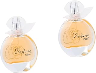 FRCOLOR 2 Peças 1 Miss Fresco Perfume De Longa Duração Perfume Dourado Fresco Perfume Spray Corpo Duradouro Sinfonia Fragrância Vidro Transportar Perfume Para Senhora Romântico Perfume