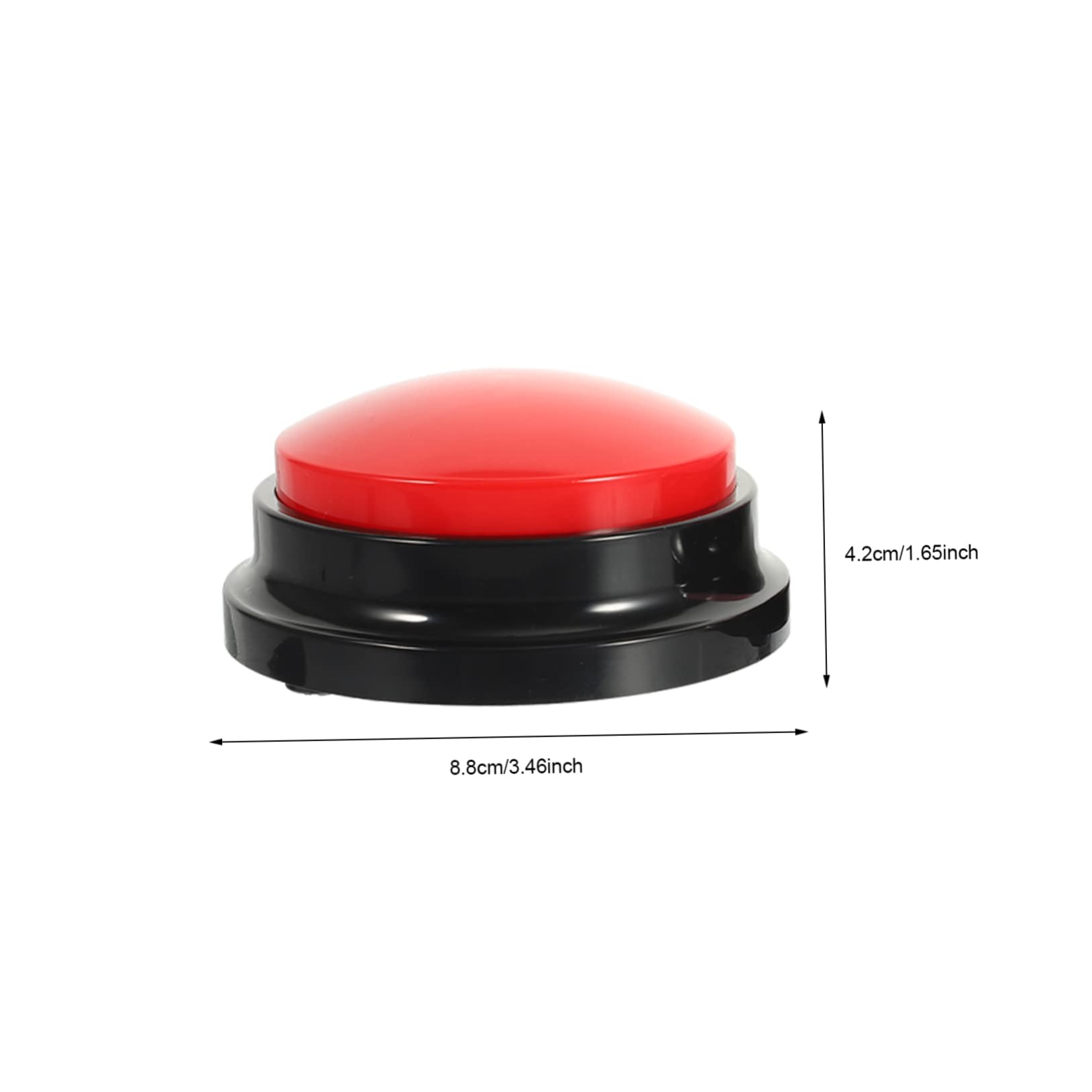 WOONEKY 4piezas Botones Interactivos para De Botones De Comunicación para y Gatos Juguete De Entrenamiento Grabable para Actividades y Casa