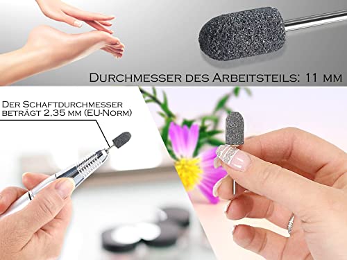 Keramische eeltverwijderaar voetverzorging frees eeltfrees supergrof pedicure freesopzetstuk eeltschuurmachine voor werkzaamheden aan eelthuid voor voetverzorgingsproducten - Image 4