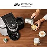 Keurig K-Cafe Single-Serve K-Cup Coffee Maker, Latte Maker and Cappuccino Maker, Comes with Dishwasher Safe Milk Frother, Coffee Shot Capability, Compatible with all Keurig K-Cup Pods, Dark Charcoal - Image 4