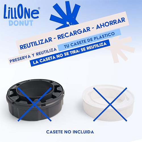 Miniatura 6 de Lillone Donut 12 Recambios Universales Extra Largos Para Cubos De Pañales Nueva Fórmula Anti-Olor Compatibles Con Tommee Tippee, Sangenic, Angelcare, Litterlocker Y Otros Película De 5 Capas