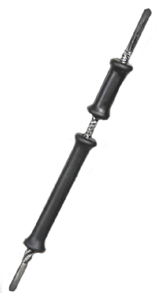 Cajun Bowfishing Finger Buster Finger Pads, Black,One Size