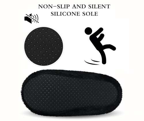 Keyela Slipper Socks for Women Grippers- House Slippers for Women Indoor- Fuzzy Cute Animal Women's/Ladies Slippers4
