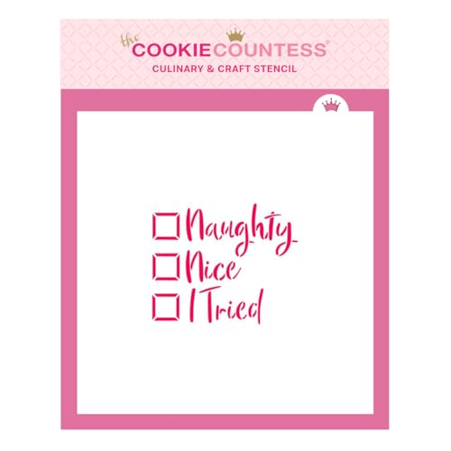 Naughty, Nice, I Tried Stencil