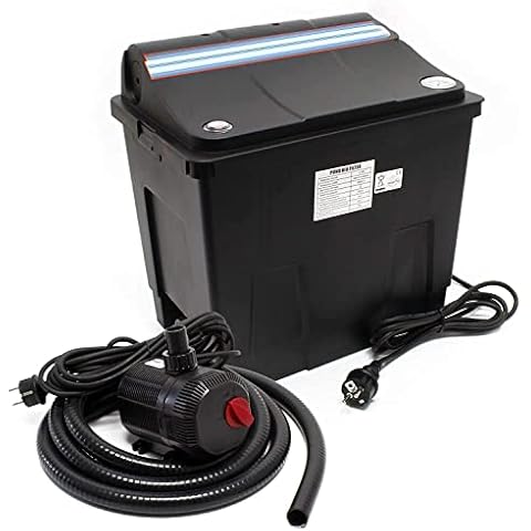 SunSun Bio Teichfilter CBF-200T Filteranlage komplett mit 9 W UVC und Teichpumpe 2300 L/h 35 W Cover