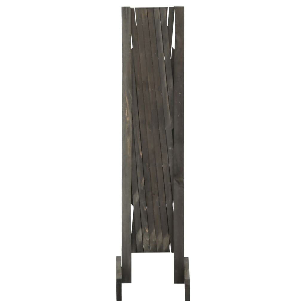 Home Articoli,Giardino Traliccio Recinzione Grigio 120x90 cm Legno massello di abete, mobili per abiti