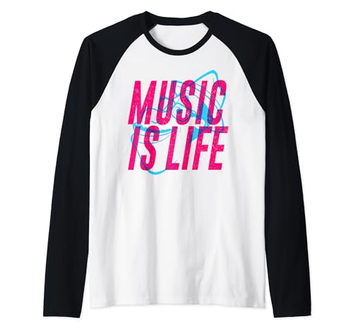 T-shirt Disney Pixar Soul Joe Music Is Life Manches Raglan Style Baseball