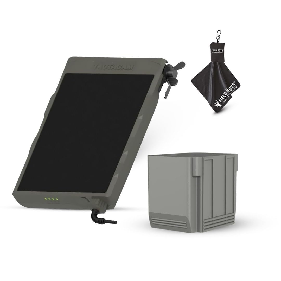 Amazon.com : Tactacam Defend Solar Panel + Defend LiPo Battery