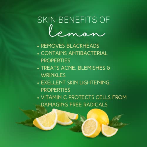 Ab Amira Beauty Lemon Sugar Body Scrub - Moisturizing, Exfoliating Deep Skin Cleanser Reduces Acne, Cellulite, Dead Skin, Scars, And Wrinkles - Restores Hydration And Elasticity 14Oz #TOP6