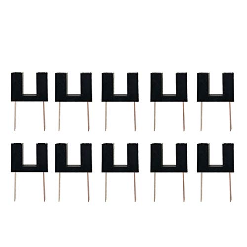 Hailege 20pcs ITR9608 ITR9608F ITR-9608 DIP-4 Opto Photo Interrupter Optischer Sensor Optischer Schalter Optischer Unterbrecher Photoelektrischer Sensor DIP4