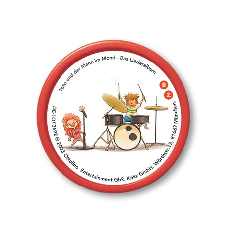 Kekz Audiochip für Kekzhörer, Toto und der Mann im Mond - Kekz 1: Toto und der Mann im Mond Liederalbum, Musik für Kinde...