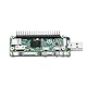 GeeekPi USB Dongle Erweiterungsplatine mit Gehäuse für Raspberry Pi Zero 2 W/Zero W/Zero, Vorder- und Rückseite können beide eingefügt Werden