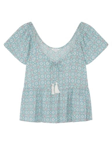 SPRINGFIELD Blusa 6816060 Blusa, Amarillo/Pistacho, 38 Mujer