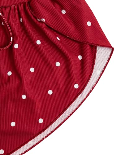 Image of MakeMeChic Women's Pajama Bottoms Floral Print Tie Front Micro Short Side Slit Summer Lounge Shorts