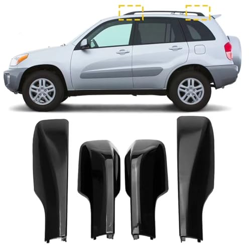 Capuchons barres de toit Toyota RAV4 2001-2005 finition haut de gamme