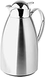  1x Modell Starlight - Isolierkanne aus Edelstahl 1,0 Kaffeekanne, Thermokanne