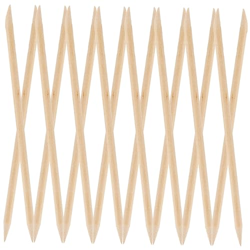 BESTYASH 200pcs Sticks for Nails Nail Sticks Bulk Manicure Kit Cuticle Pusher Tools