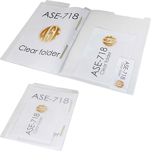 Amazon | A4 カルテフォルダー 10枚 ファスナー付 ヨコ置き 上見出し
