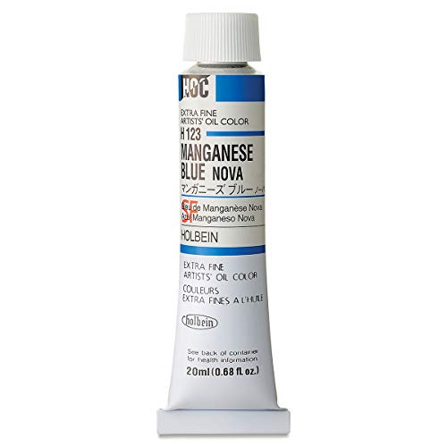 ホルベイン 油絵具 マンガニーズブルーノーバ H123 20ml